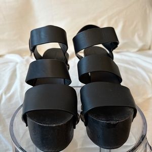 Alexander wang leather sling back Sandals